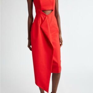 ISRAELLA KOBLA Leta Cutout Strapless Maxi Dress Size 6